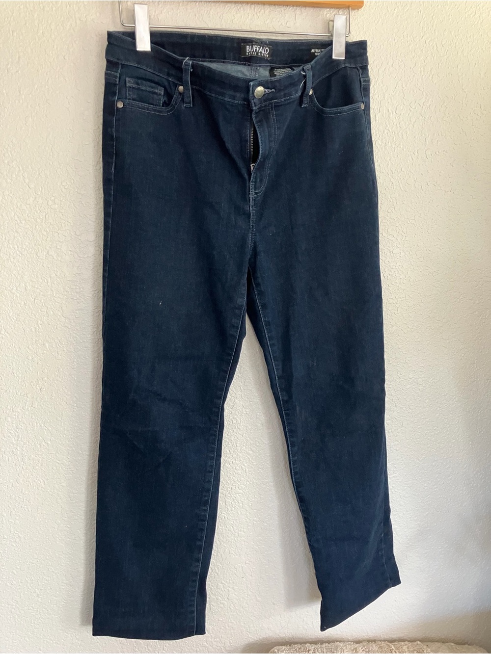Buffalo David Bitton high rise Straight-Leg Jeans sz 10 / 30
